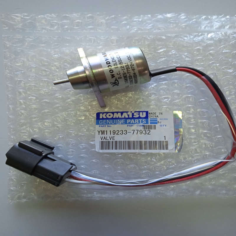 SOLENOIDE ORIGINALE KOMATSU YM119233-77932
